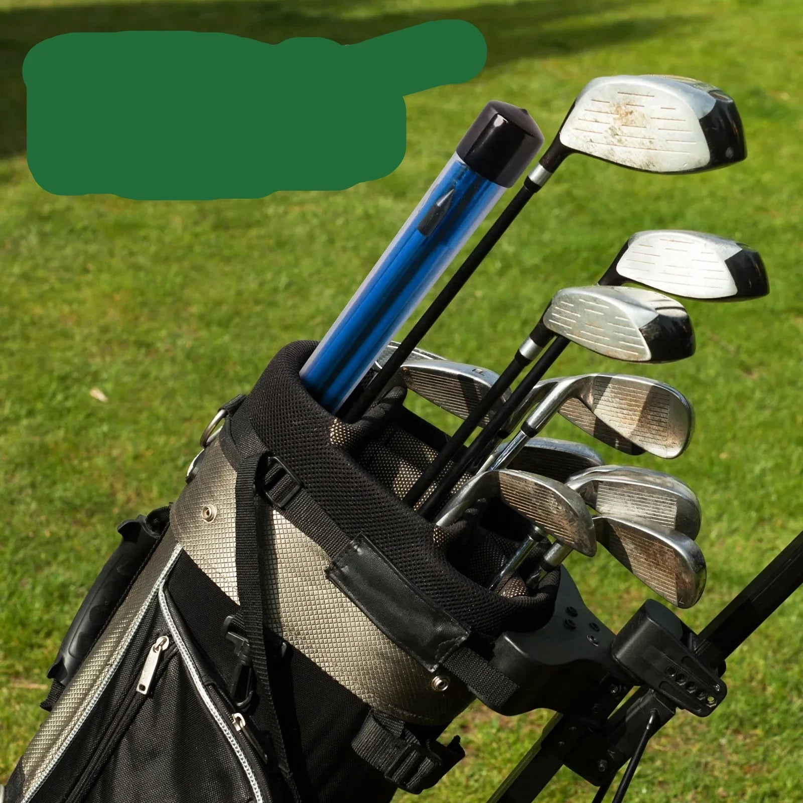 Collapsible Golf Training Rods with Case